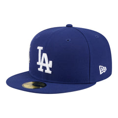Los Angeles Dodgers City Patch 59FIFTY Fitted Hat - Royal | New Era