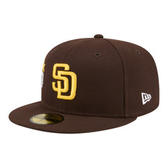 San Diego Padres City Patch 59FIFTY Fitted Hat - Brown | New Era