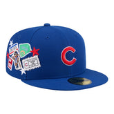 Chicago Cubs City Patch 59FIFTY Fitted Hat - Royal | New Era