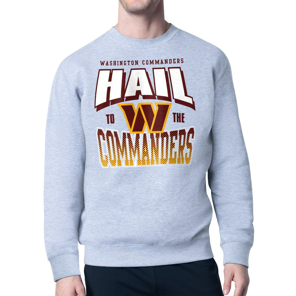 Washington Commanders Starter Comic Style Sweatshirt - Gray for sale