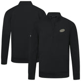 Carolina Hurricanes Levelwear Copper Upright Quarter-Zip Pullover Black