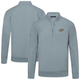Carolina Hurricanes Levelwear Copper Upright Quarter-Zip Pullover Gray