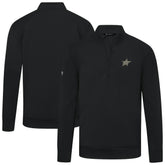 Dallas Stars Levelwear Copper Upright Quarter-Zip Pullover Black