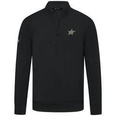 Dallas Stars Levelwear Copper Upright Quarter-Zip Pullover Black