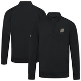 New Jersey Devils Levelwear Copper Upright Quarter-Zip Pullover Black