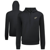 Detroit Red Wings Levelwear Technic Quarter-Zip Pullover Hoodie Black