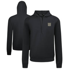 New York Rangers Levelwear Technic Quarter-Zip Pullover Hoodie Black