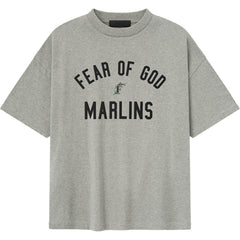 Florida Marlins Fear of God x MLB 90's Fit T-Shirt - Heather Gray