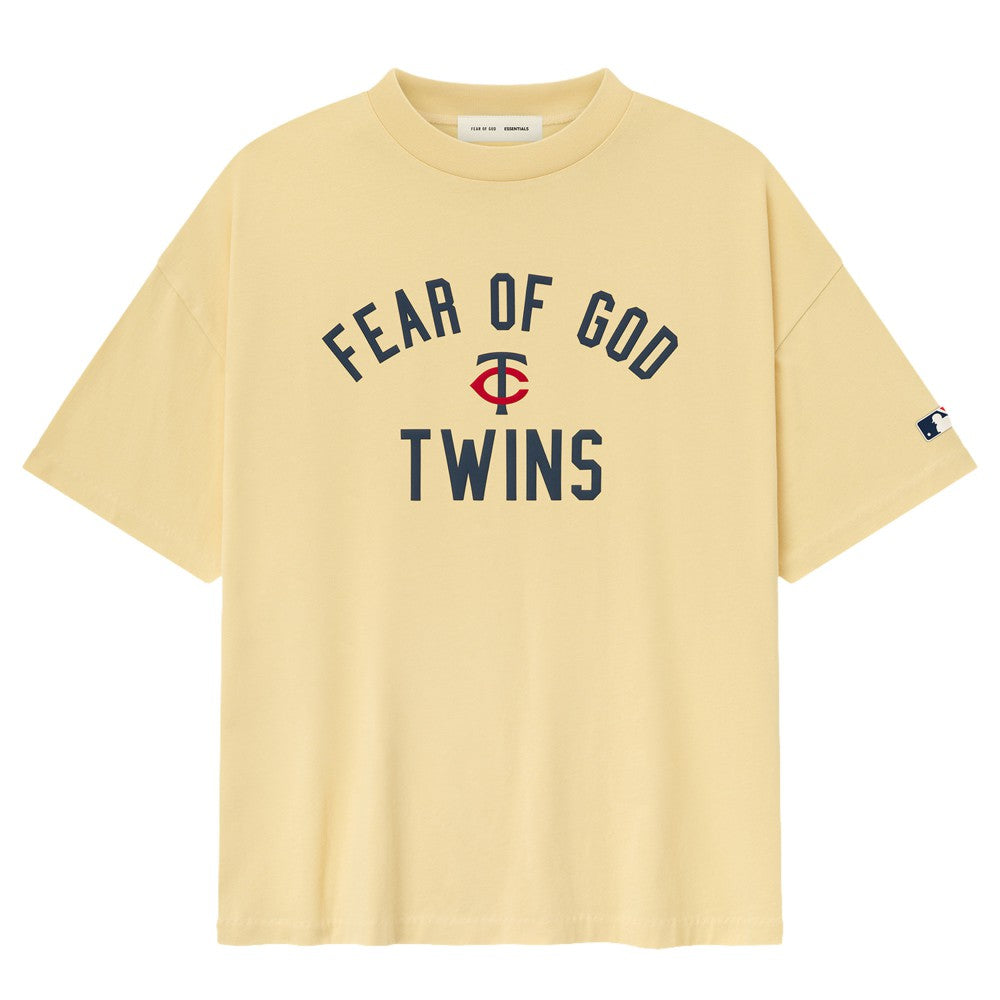 Minnesota Twins Fear of God x MLB 90's Fit T-Shirt - Yellow