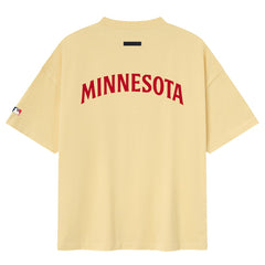 Minnesota Twins Fear of God x MLB 90's Fit T-Shirt - Yellow