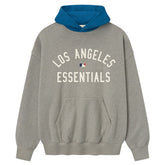 Los Angeles Dodgers Fear of God x MLB Sport Fit Hoodie - Warm Heather Gray/Royal