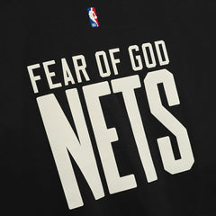 Brooklyn Nets Fear of God x NBA Classic Fit T-Shirt - Black online