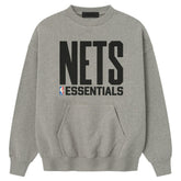 Brooklyn Nets Fear of God x NBA Sport Fit T-Shirt - Heather Gray sale