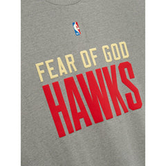 Atlanta Hawks Fear of God x NBA Unisex 90s T-Shirt - Heather Gray online