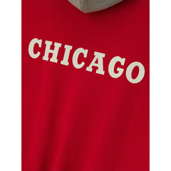 Chicago Bulls Fear of God x NBA Unisex Sport Hoodie - Red/Heather Gray discount