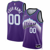 Utah Jazz Unisex Swingman Custom Jersey - Icon Edition - Purple | Nike cheap