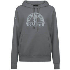 San Francisco Giants Levelwear Women's Adorn Banner Arch Hoodie - Stone