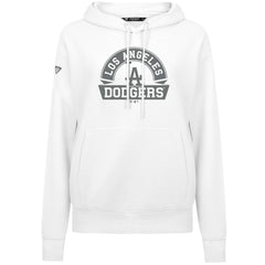 Los Angeles Dodgers Levelwear Women's Adorn Banner Arch Hoodie - White