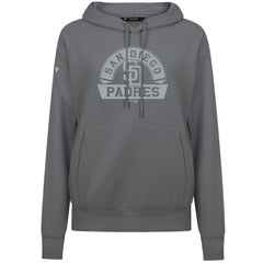 San Diego Padres Levelwear Women's Adorn Banner Arch Hoodie - Stone