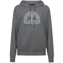 Philadelphia Phillies Levelwear Women's Adorn Banner Arch Hoodie - Stone