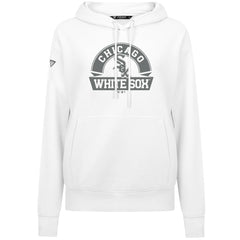 Chicago White Sox Levelwear Women's Adorn Banner Arch Hoodie - White