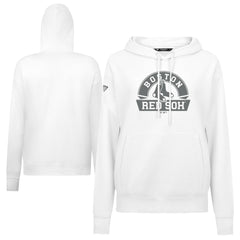 Boston Red Sox Levelwear Women's Adorn Banner Arch Hoodie - White