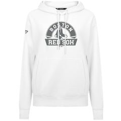 Boston Red Sox Levelwear Women's Adorn Banner Arch Hoodie - White