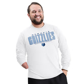 Memphis Grizzlies G-III Sports by Carl Banks Adaptive Printed Mesh Effect Long Sleeve T-Shirt - White online