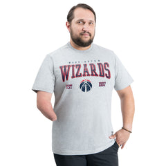 Washington Wizards G-III Sports by Carl Banks Adaptive Classic Team Spirit Short Sleeve T-Shirt - Gray cheap