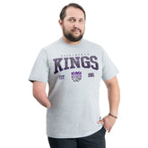 Sacramento Kings G-III Sports by Carl Banks Adaptive Classic Team Spirit Short Sleeve T-Shirt - Gray outlet