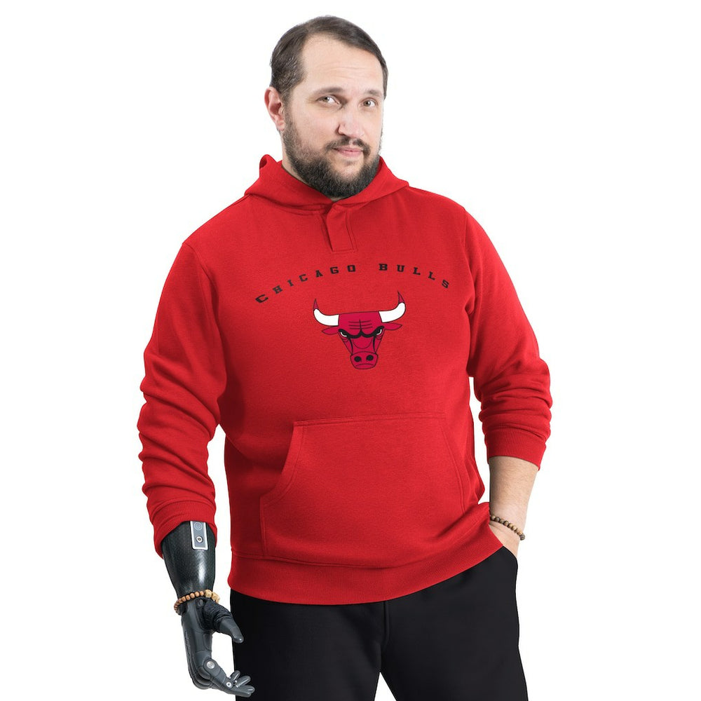 Chicago Bulls G-III Sports by Carl Banks Adaptive Team Arc Fleece Hoodie sale - Red online
