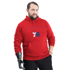 Philadelphia 76ers G-III Sports by Carl Banks Adaptive Team Arc Fleece Hoodie - Red outlet