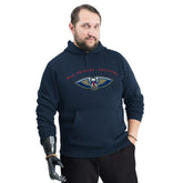 New Orleans Pelicans G-III Sports by Carl Banks Adaptive Team Arc Fleece Hoodie - Navy for sale