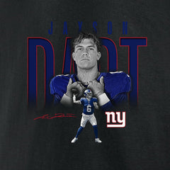 Jaxson Dart New York Giants Humble Shadow Player Graphic T-Shirt - Black sale