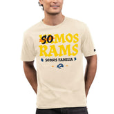 Los Angeles Rams Starter Somos T-Shirt - Oatmeal on sale