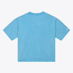 Philadelphia Phillies Women's Cooperstown Cropped Boxy T-Shirt - Light Blue | Mitchell & Ness