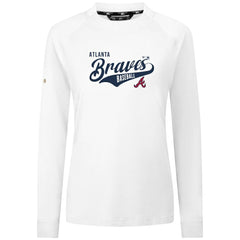 Atlanta Braves Levelwear Women's Slender Glide T-Shirt - White