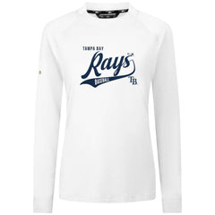 Tampa Bay Rays Levelwear Women's Slender Glide T-Shirt - White