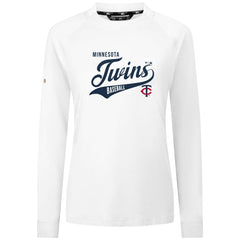 Minnesota Twins Levelwear Women's Slender Glide T-Shirt - White