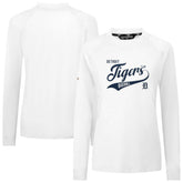 Detroit Tigers Levelwear Women's Slender Glide T-Shirt - White