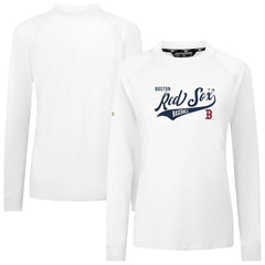 Boston Red Sox Levelwear Women's Slender Glide T-Shirt - White