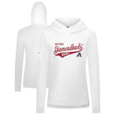 Arizona Diamondbacks Levelwear Women's Slender Glide Raglan Hoodie - White