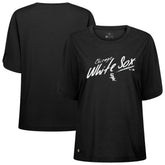 Chicago White Sox Levelwear Women's Bloom Sizzle T-Shirt - Black