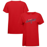 Cleveland Guardians Levelwear Women's Influx Sizzle T-Shirt - Red