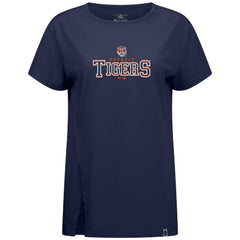 Detroit Tigers Levelwear Women's Influx Journey T-Shirt - Navy