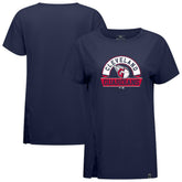 Cleveland Guardians Levelwear Women's Influx Banner Arch T-Shirt - Navy