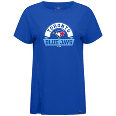 Toronto Blue Jays Levelwear Women's Influx Banner Arch T-Shirt - Royal