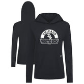 Chicago White Sox Levelwear Women's Relay Banner Arch Long Sleeve T-Shirt Hoodie - Black