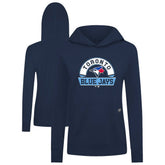 Toronto Blue Jays Levelwear Women's Relay Banner Arch Long Sleeve T-Shirt Hoodie - Royal