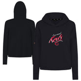 Cincinnati Reds Levelwear Women's Sweet Sizzle Tri-Blend Hoodie - Black